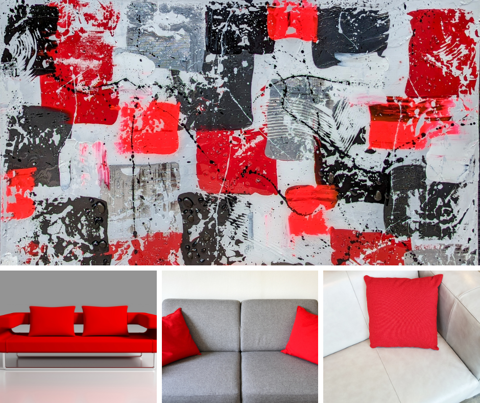 Toile abstraite ''Affirmé''
