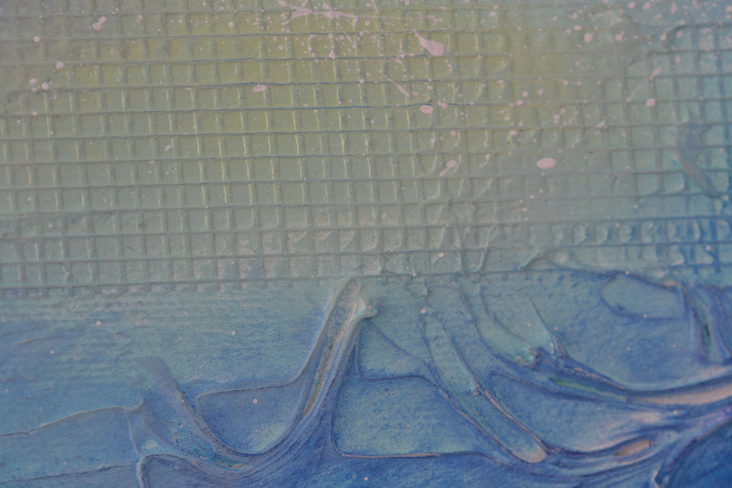 Toile abstraite ''Moment parfait''