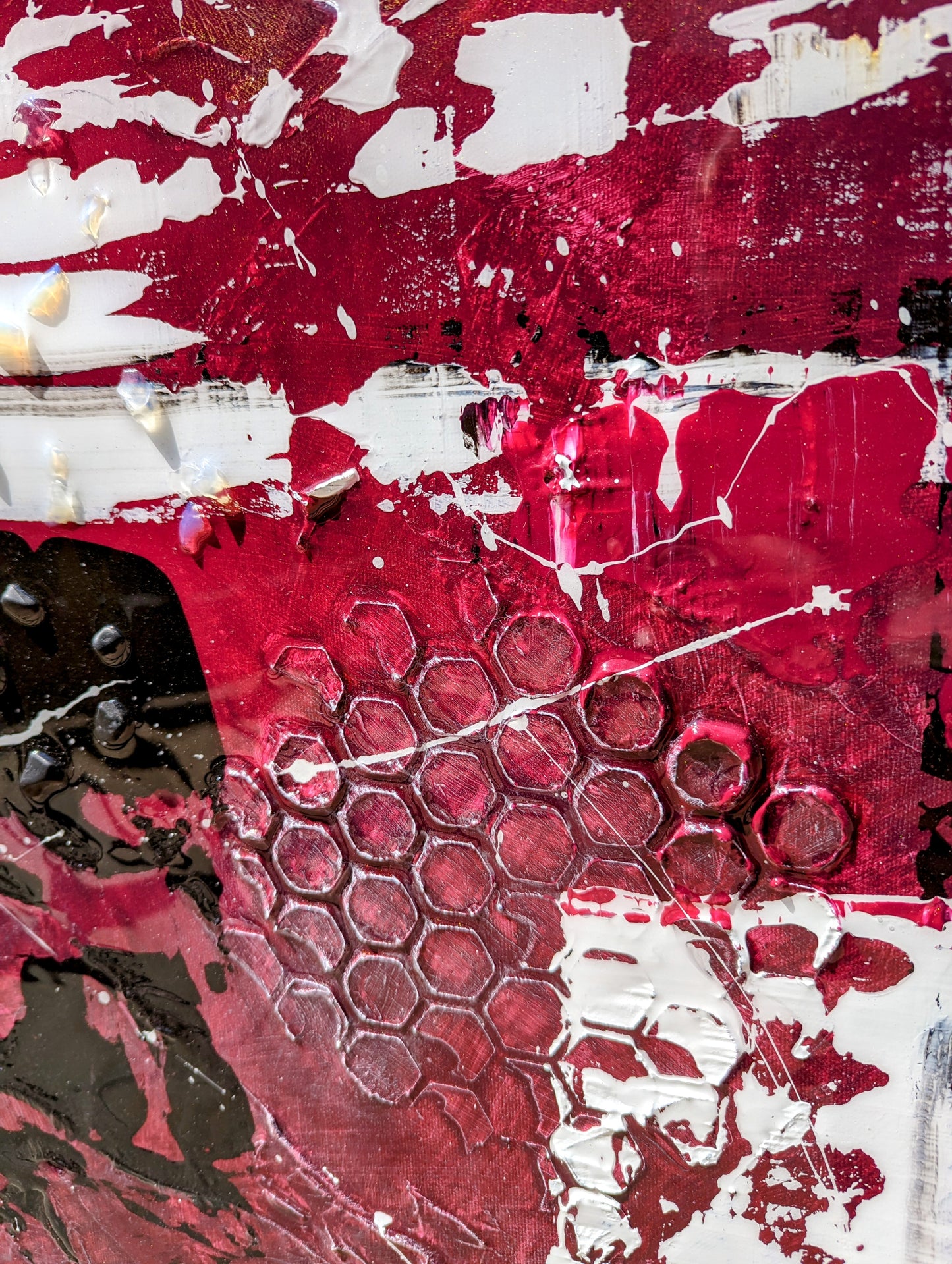 Toile abstraite "Renaissance"