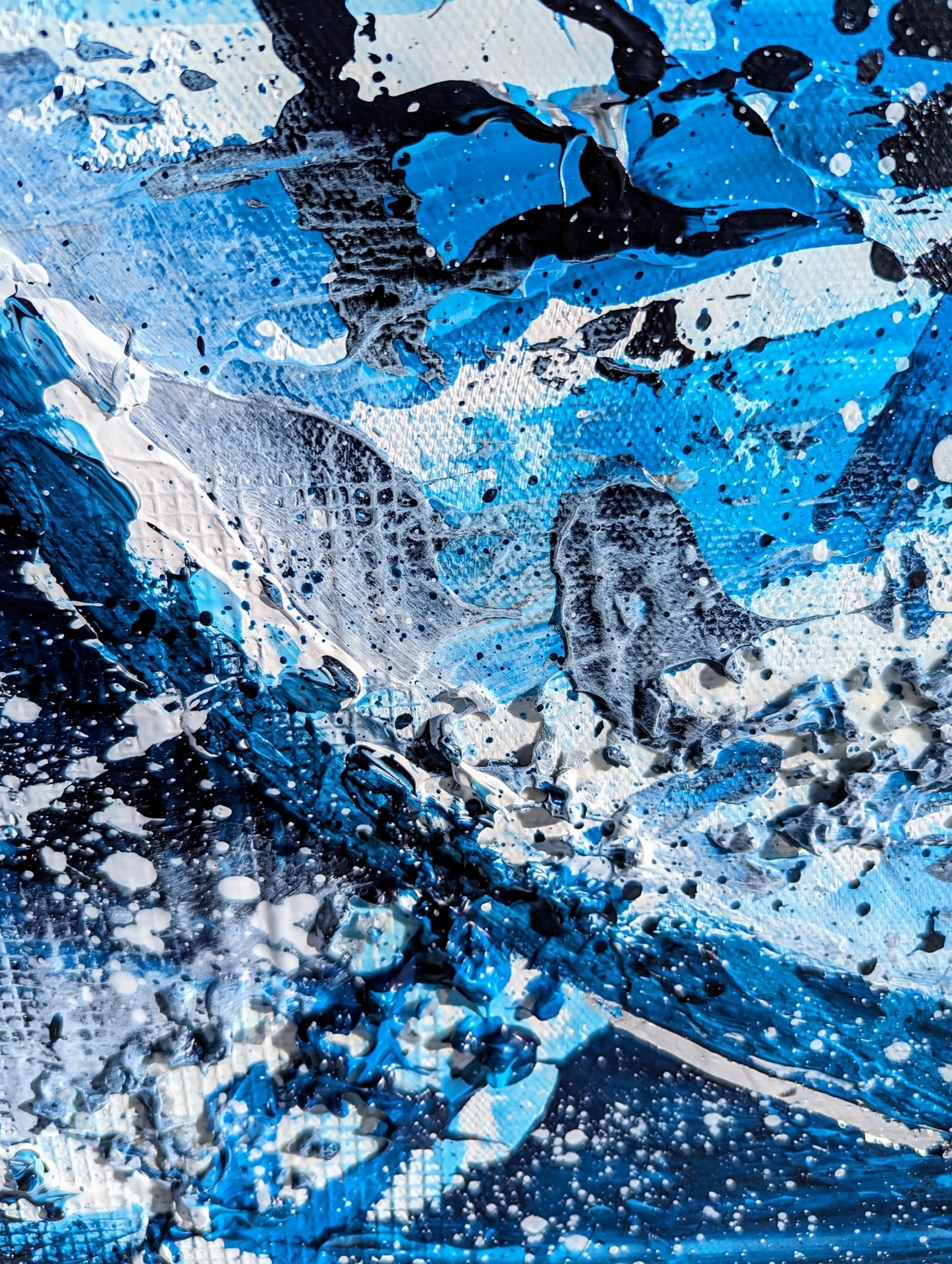 Toile abstraite ''Conscience en soi''