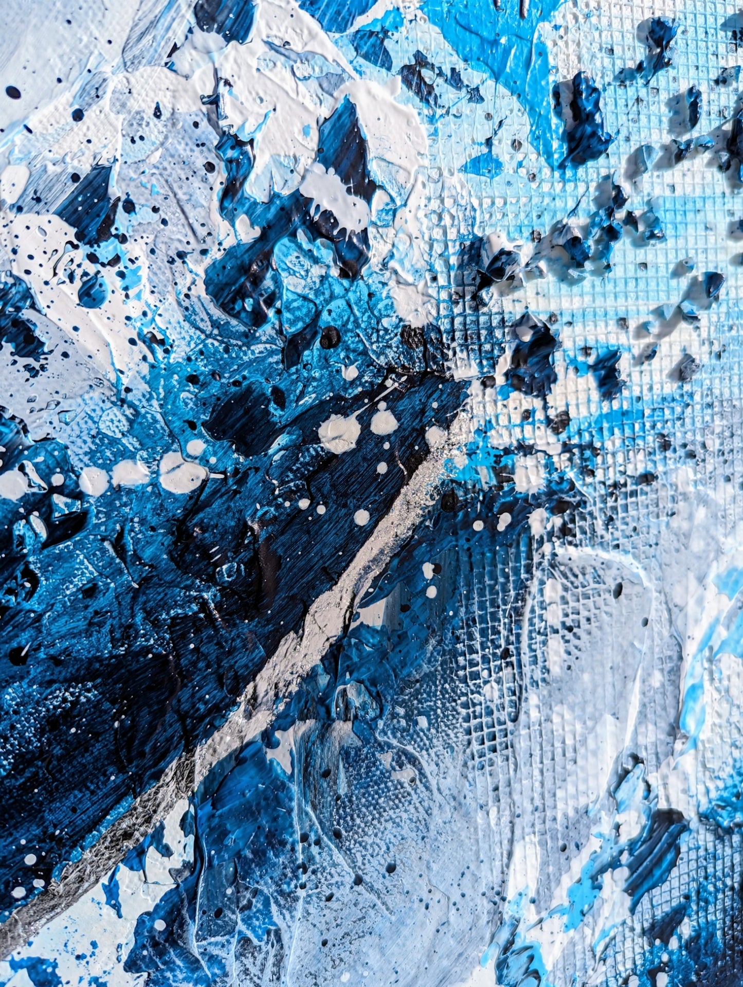 Toile abstraite ''Conscience en soi''