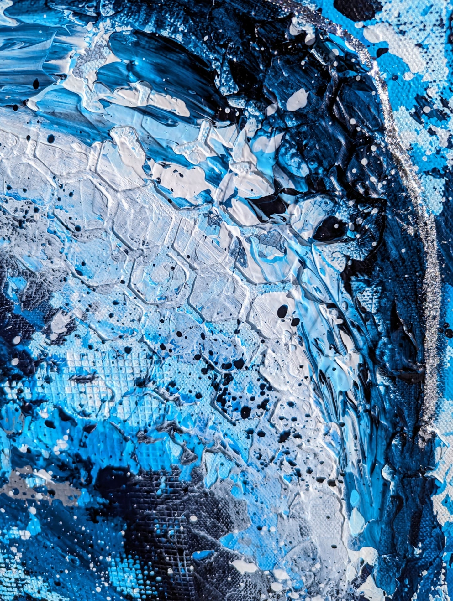 Toile abstraite ''Conscience en soi''