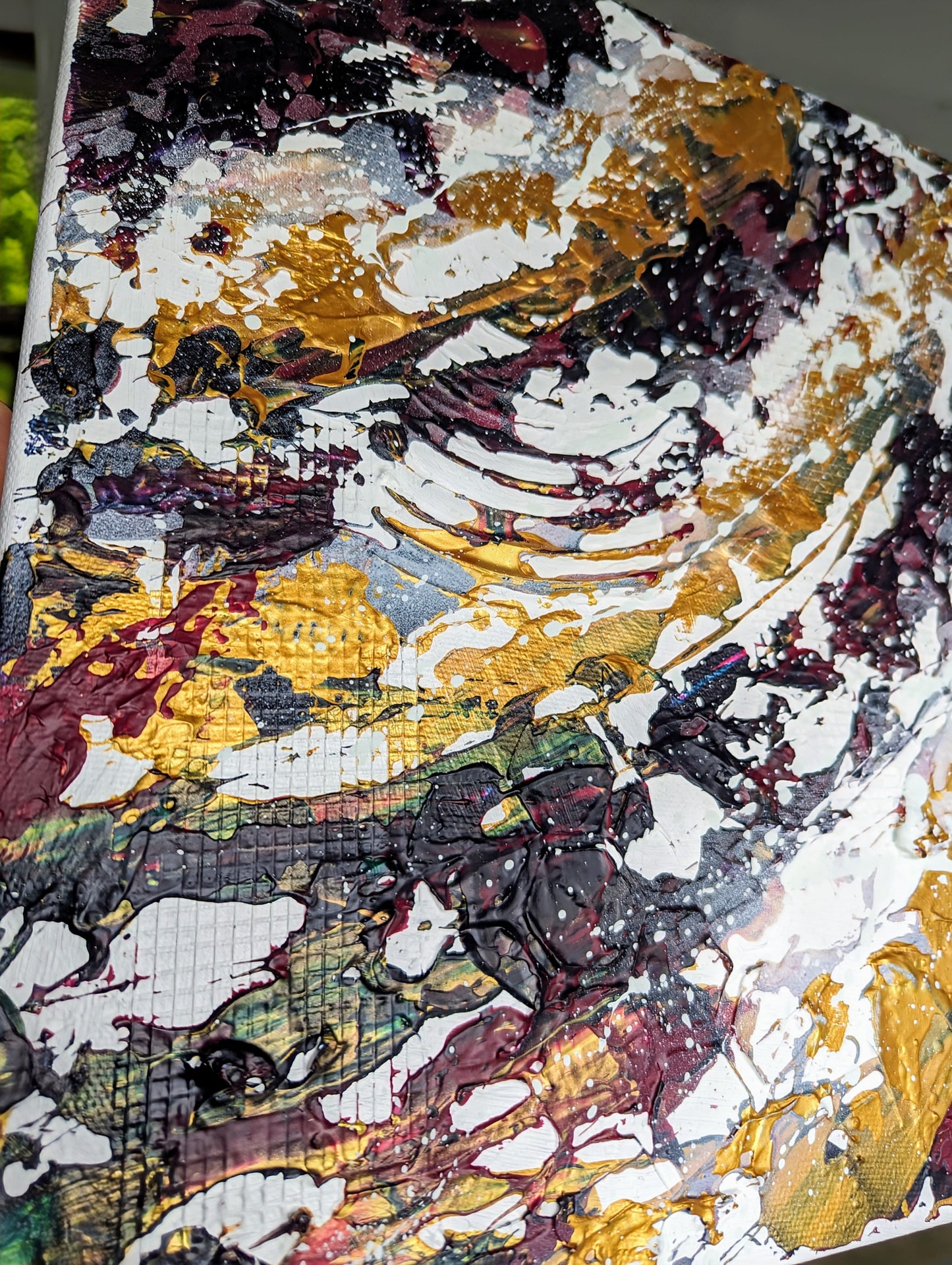 Toile abstraite ''Accomplissement''