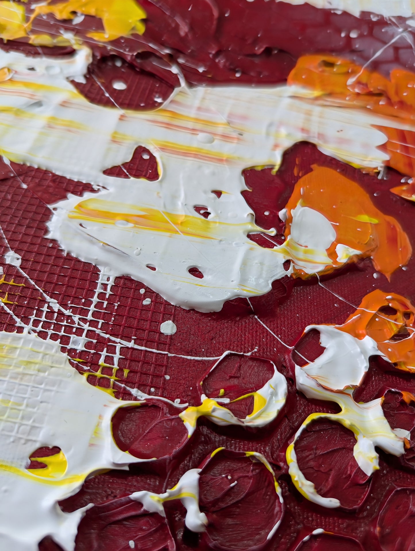Toile abstraite ''Radius''