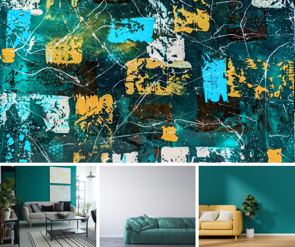 Toile abstraite "Puissance"