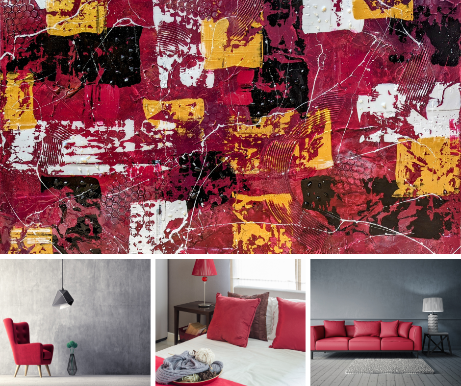 Toile abstraite "Renaissance"
