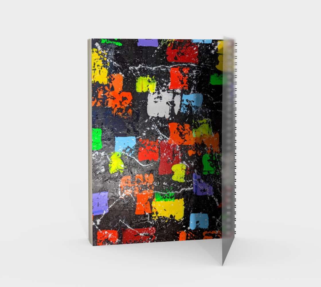 Carnet à spiral Satisfaction avec couverture protectrice