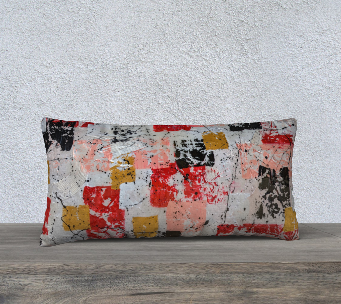 Housse de coussin 24X12 ''Élégance''