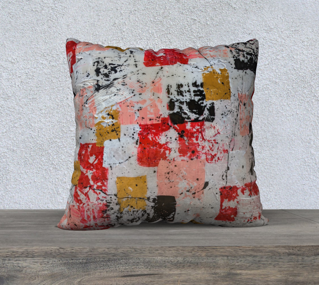 Housse de coussin 22X22 ''Élégance''