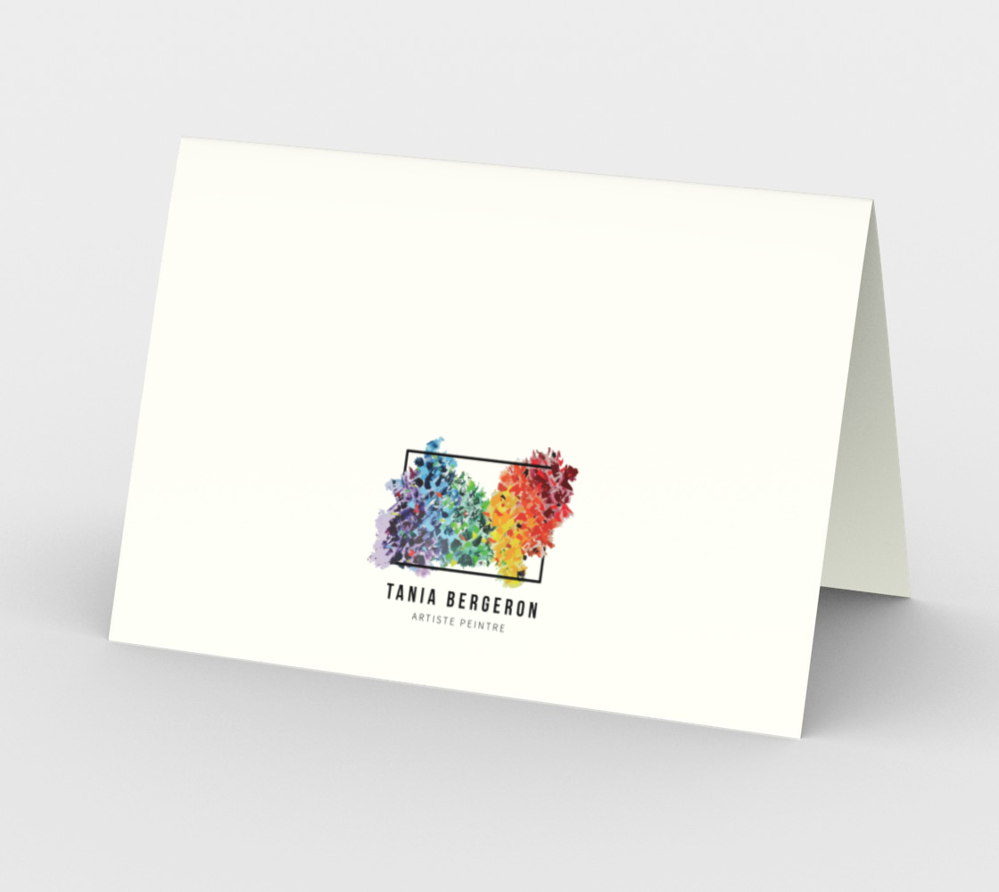 Carte de souhait ''Confettis Stellaires'' (pqt de 3)
