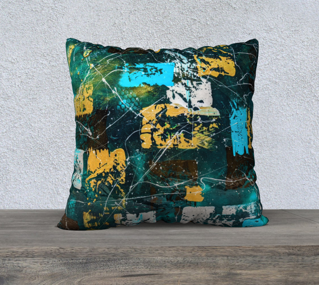 Housse de coussin 22X22 ''Puissance''