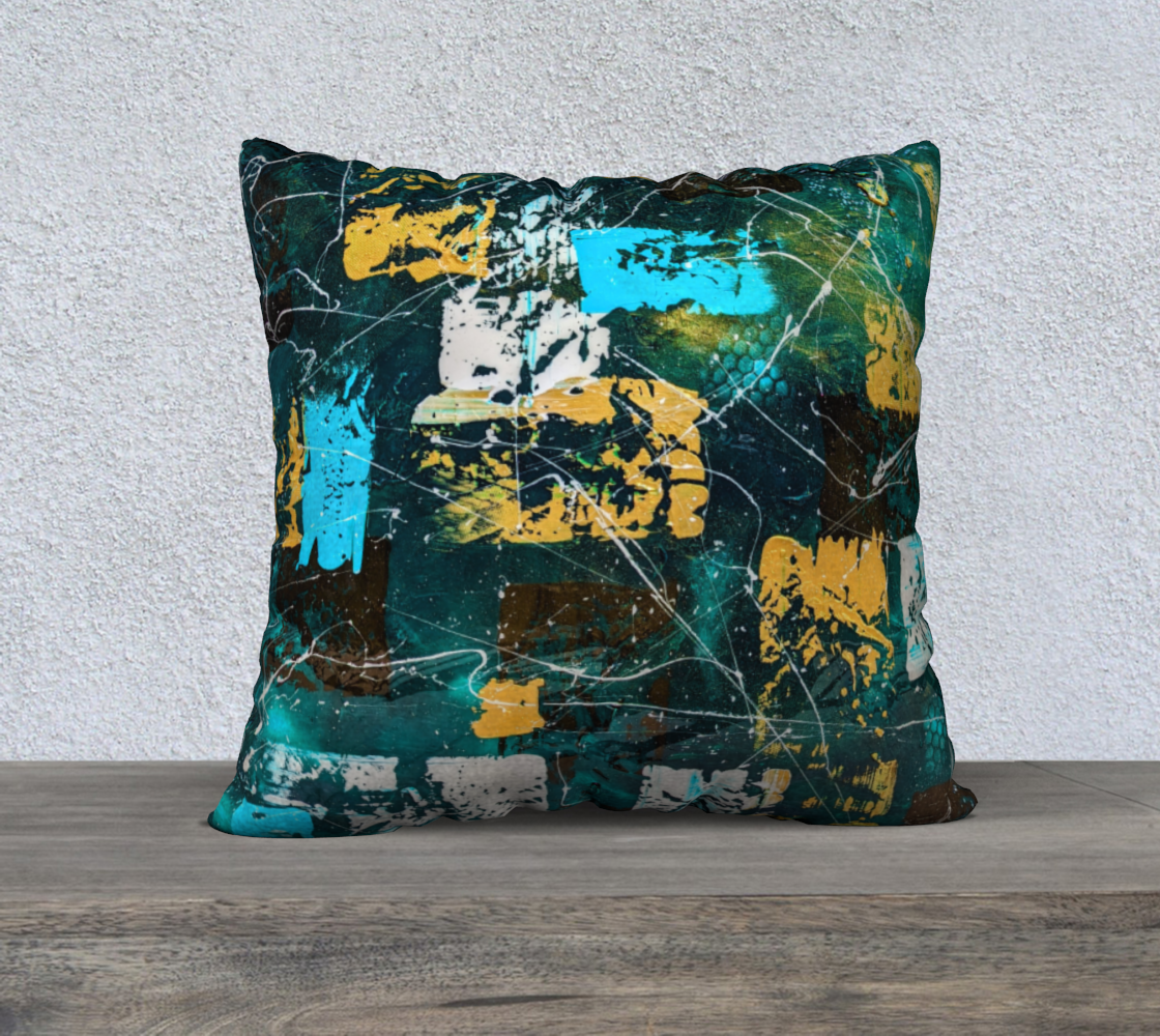 Housse de coussin 22X22 ''Puissance''