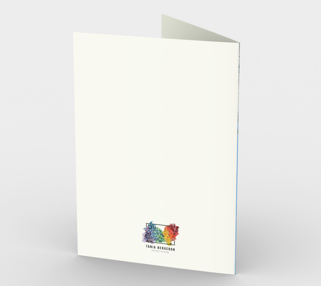 Carte de souhait ''Confettis Stellaires'' (pqt de 3)