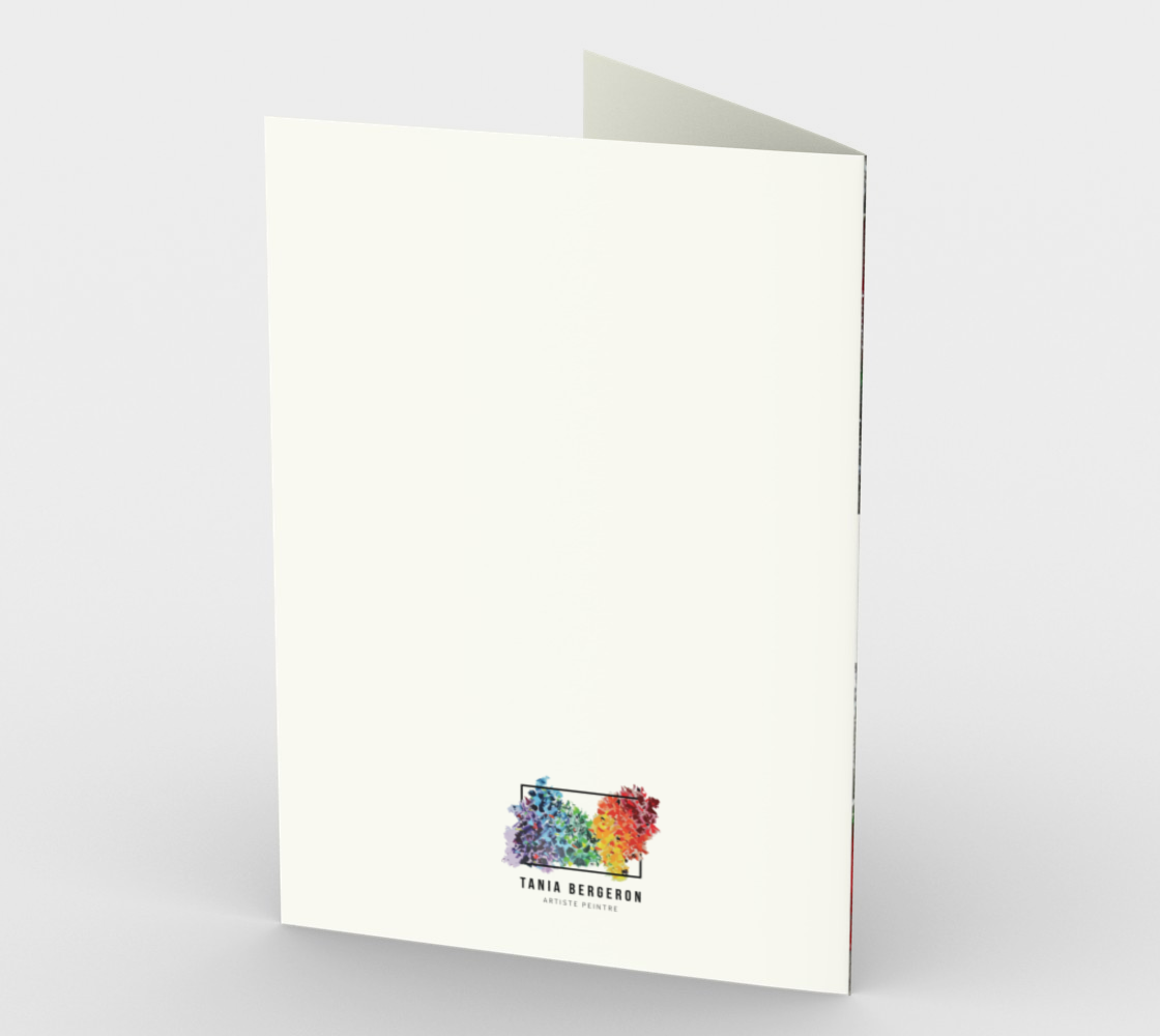 Carte de souhait ''Noël'' (pqt de 3)