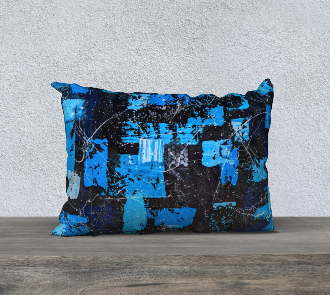 Housse de coussin 20X14 ''Océanique''