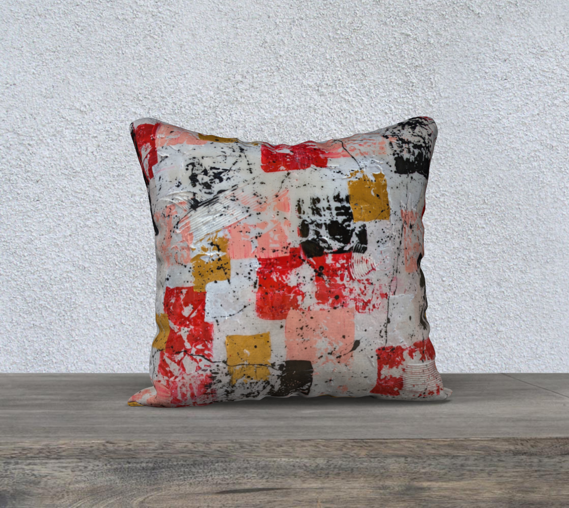 Housse de coussin 18X18 ''Élégance''