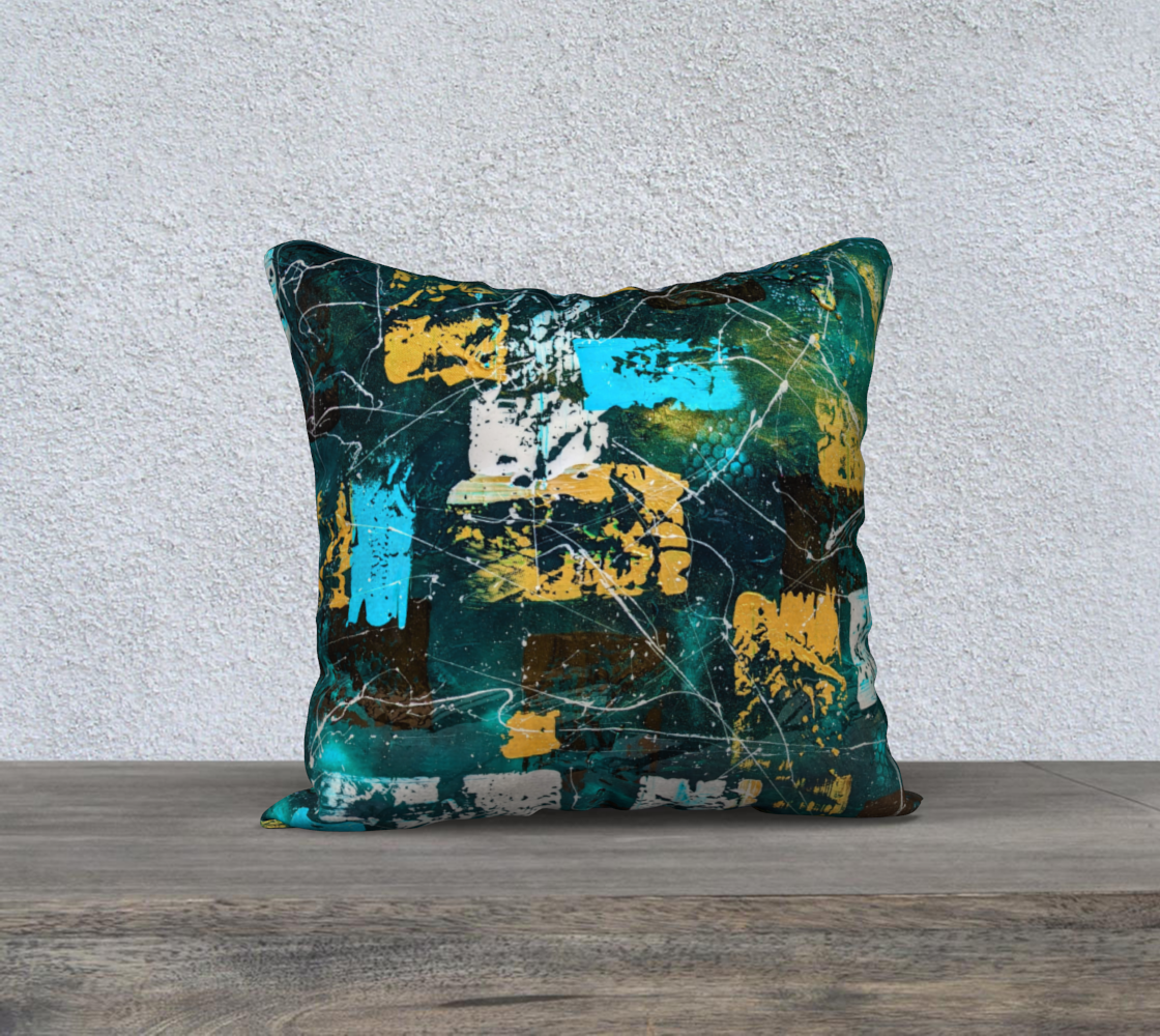Housse de coussin 18X18 ''Puissance''