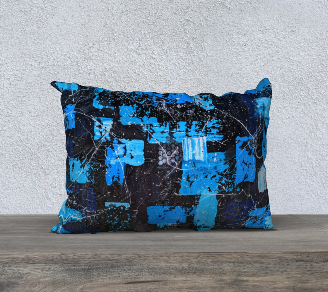 Housse de coussin 20X14 ''Océanique''