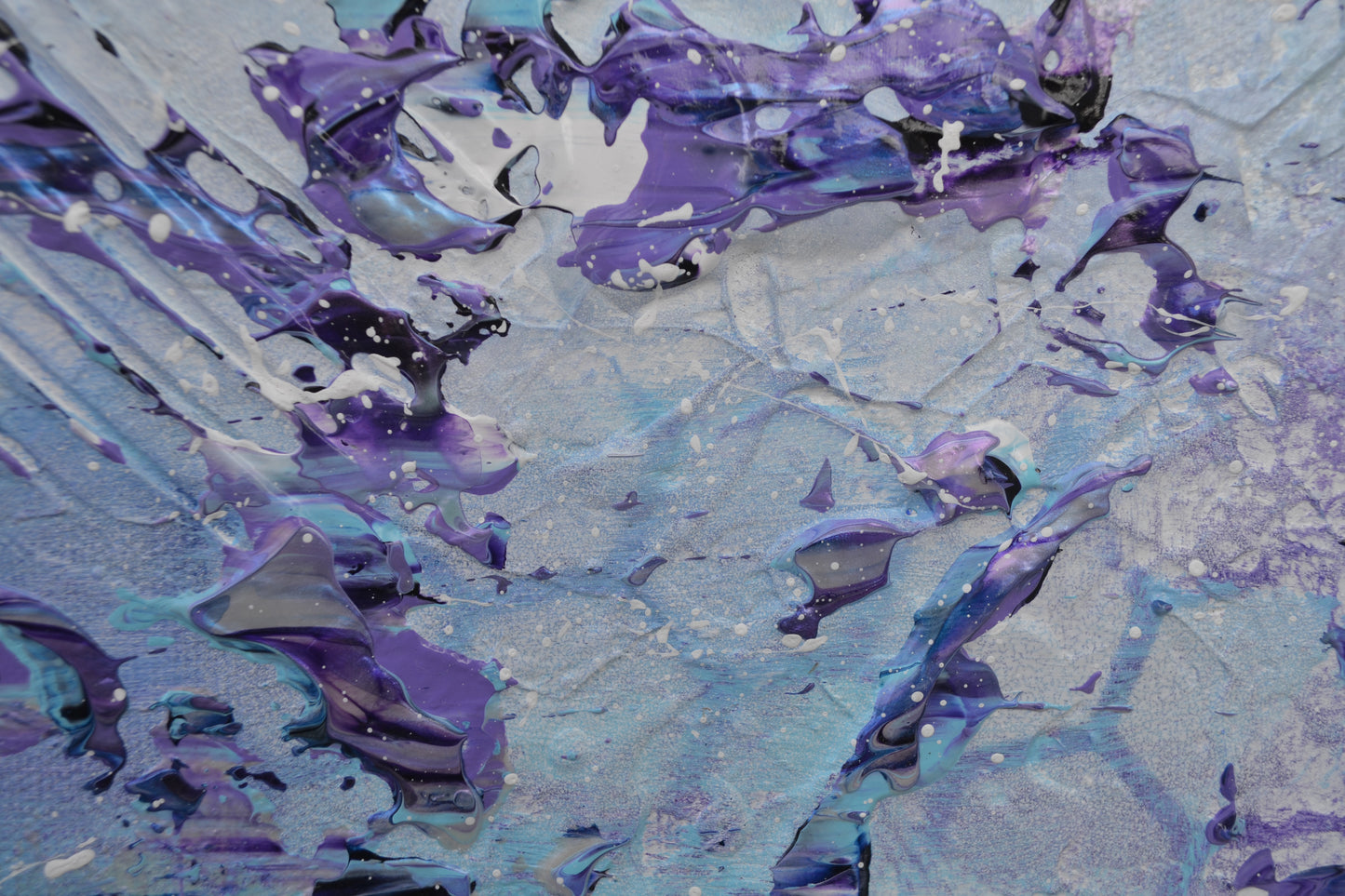 Toile abstraite ''Où te caches-tu petit koala?''