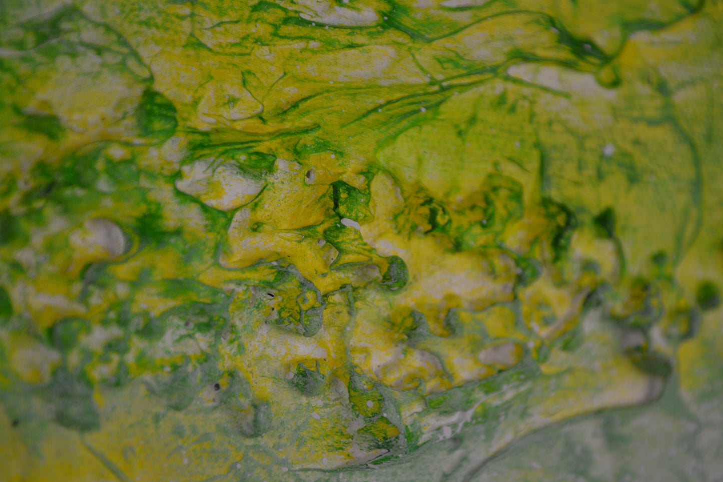 Toile abstraite ''Lève la tête et regarde à travers les feuilles''