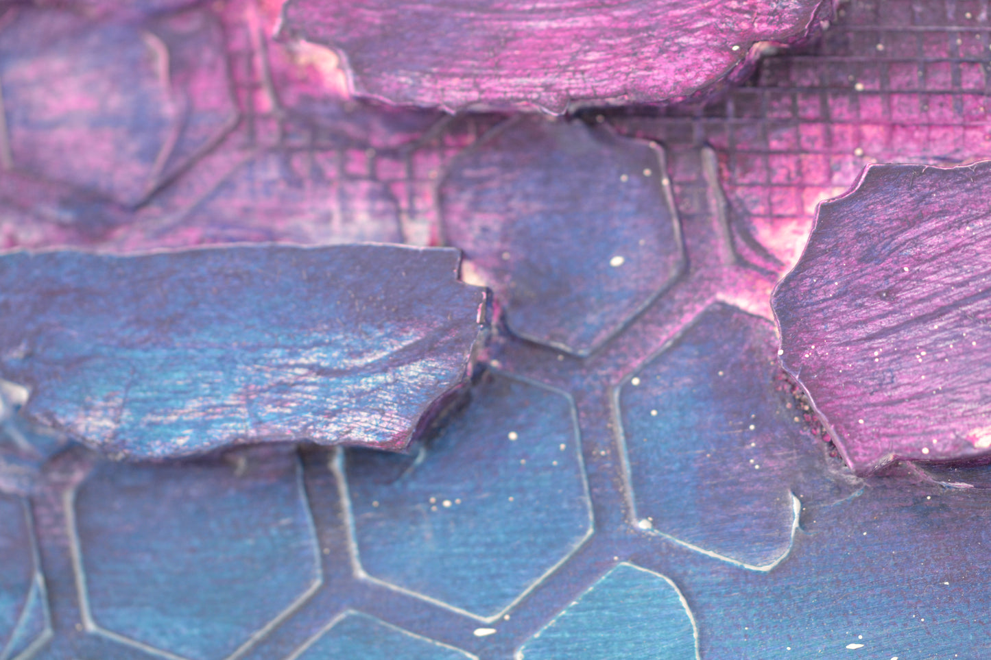 Toile abstraite ''Moment parfait''