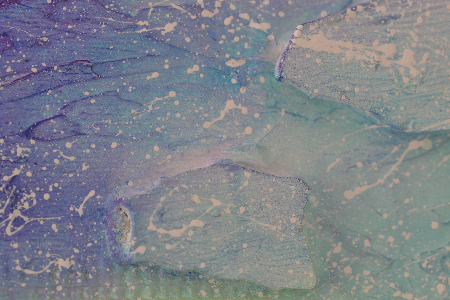 Toile abstraite ''Moment parfait''