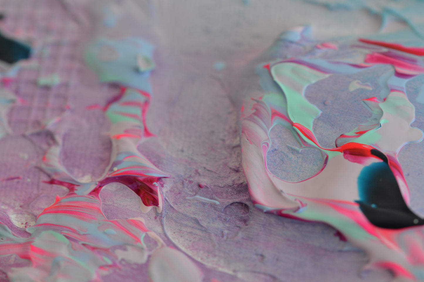 Toile abstraite ''Tout simplement la joie''