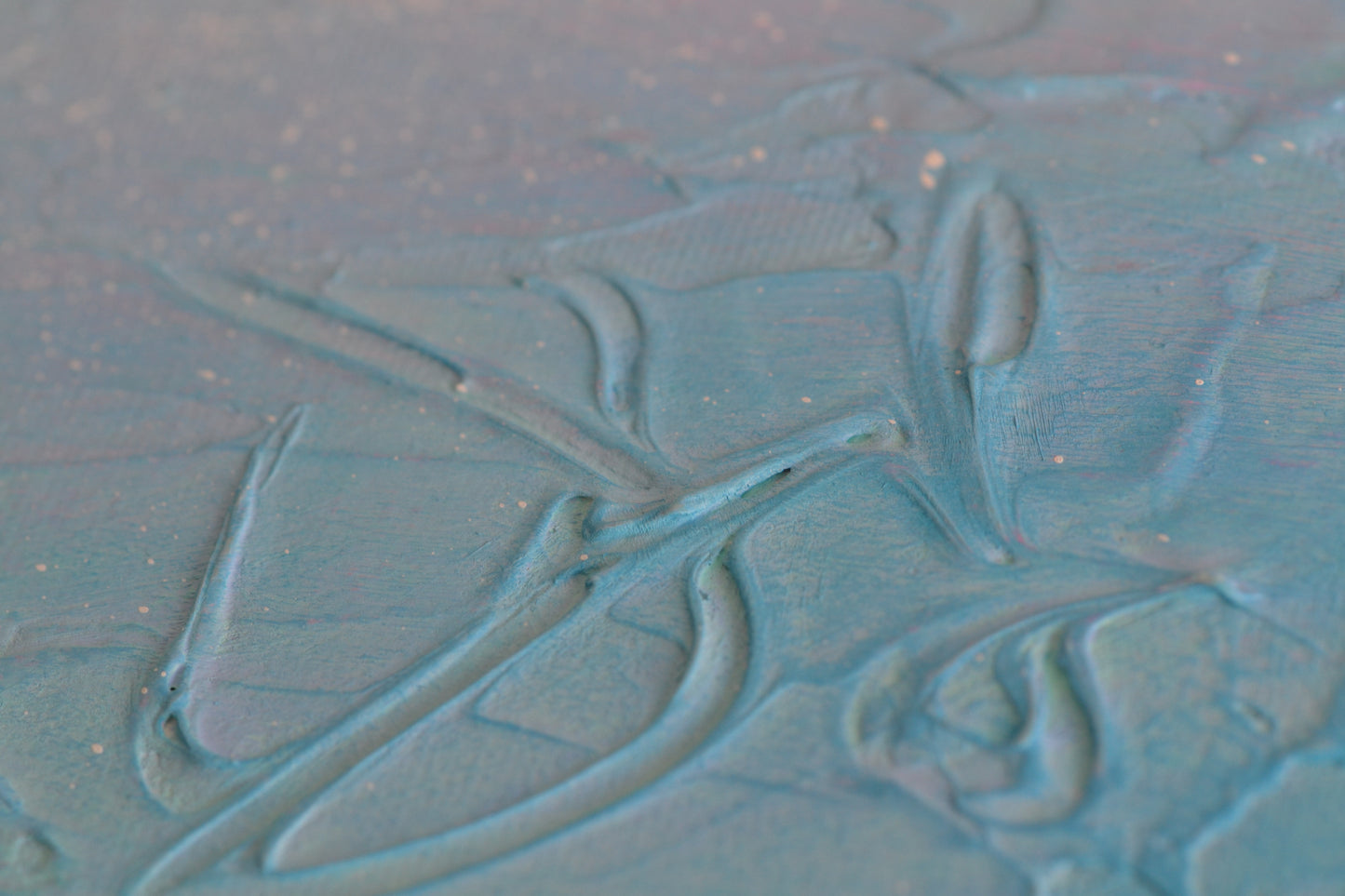 Toile abstraite ''Tout simplement la joie''