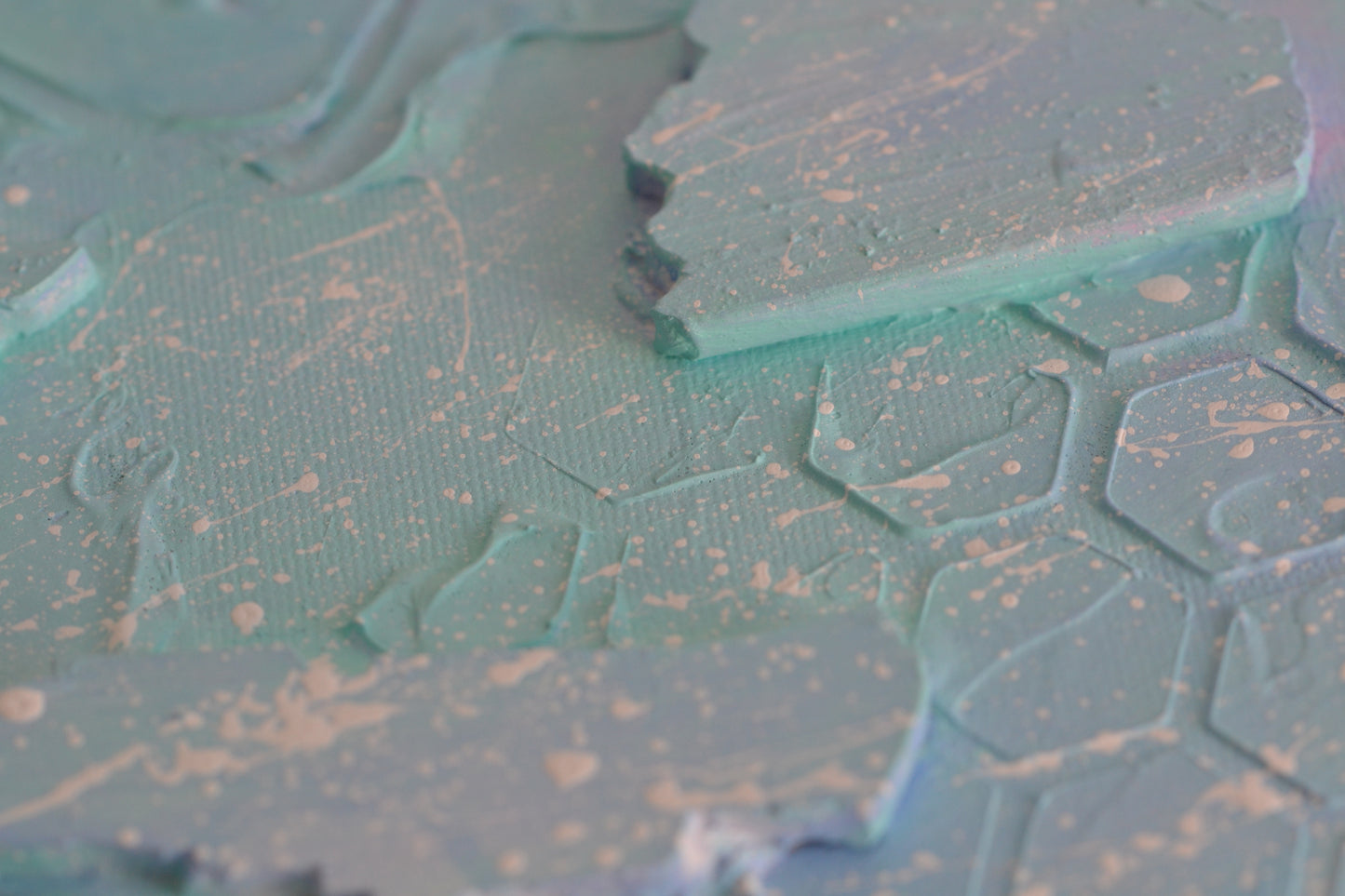 Toile abstraite ''Tout simplement la joie''