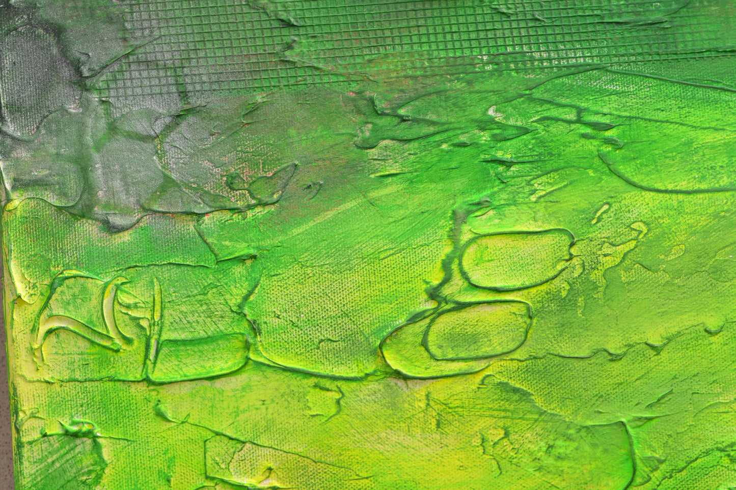 Toile abstraite ''Se ressourcer en nature''