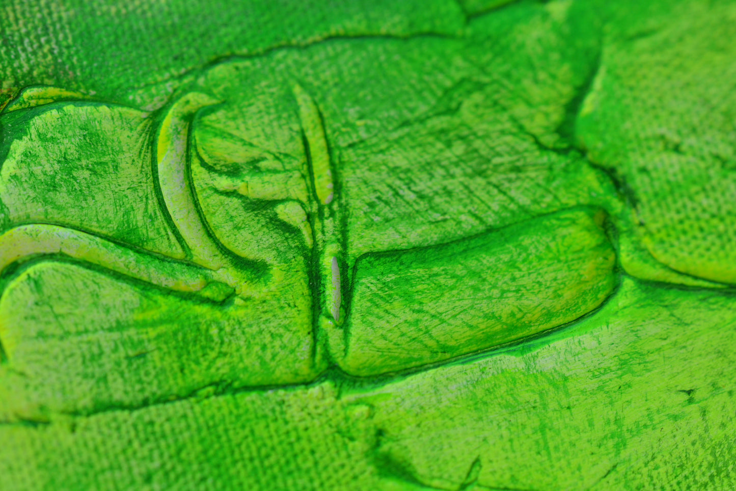 Toile abstraite ''Se ressourcer en nature''
