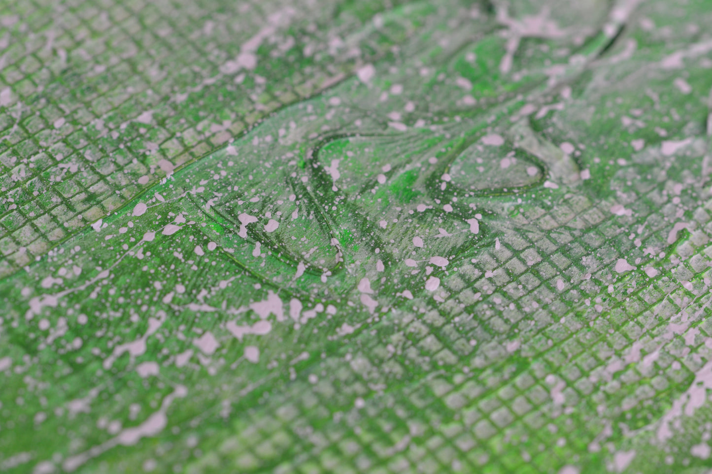 Toile abstraite ''Se ressourcer en nature''
