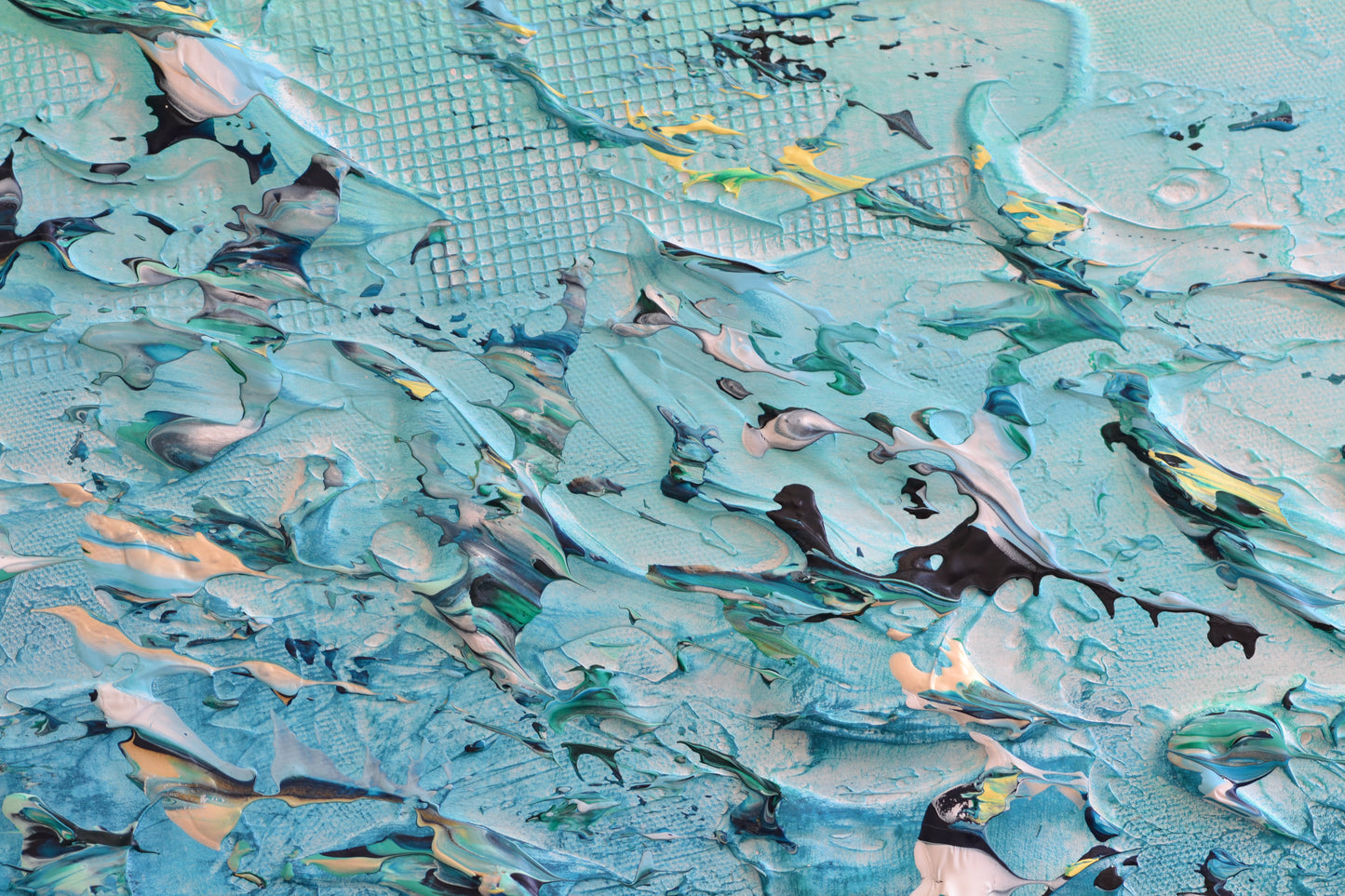 Toile abstraite ''Douceur réconfortante''