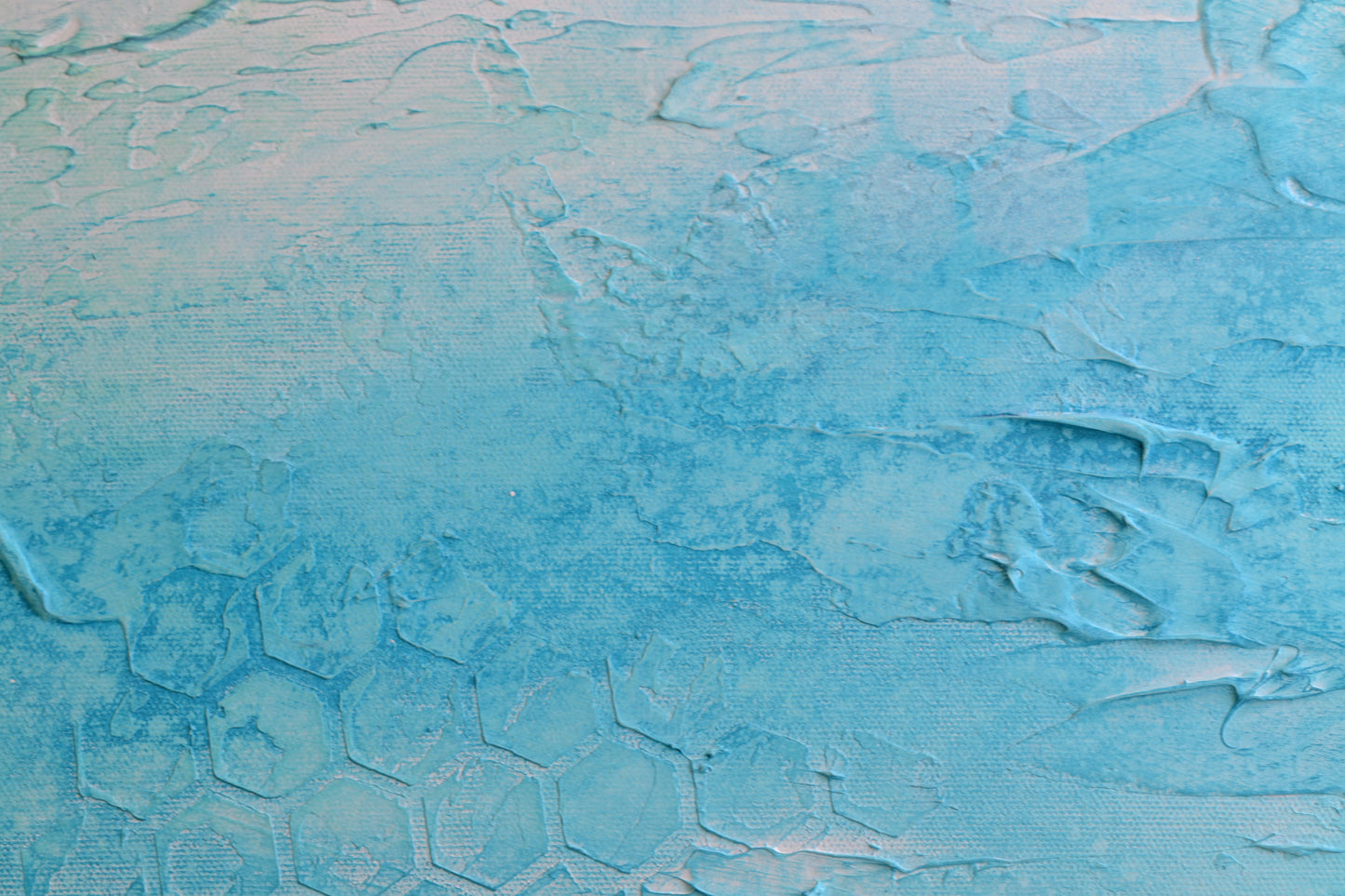 Toile abstraite ''Douceur réconfortante''