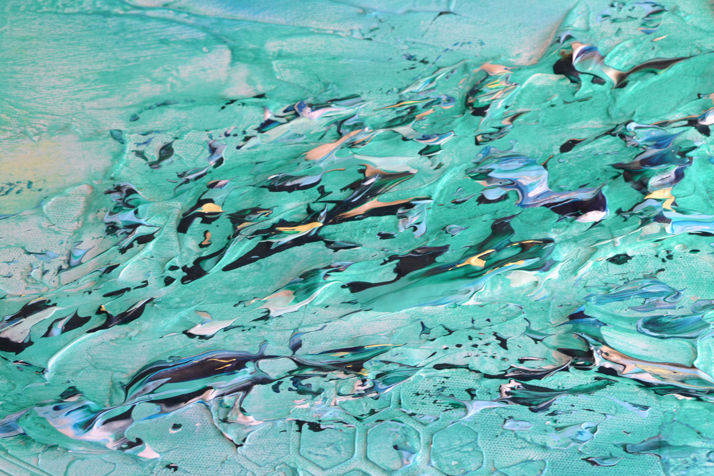 Toile abstraite ''Douceur réconfortante''