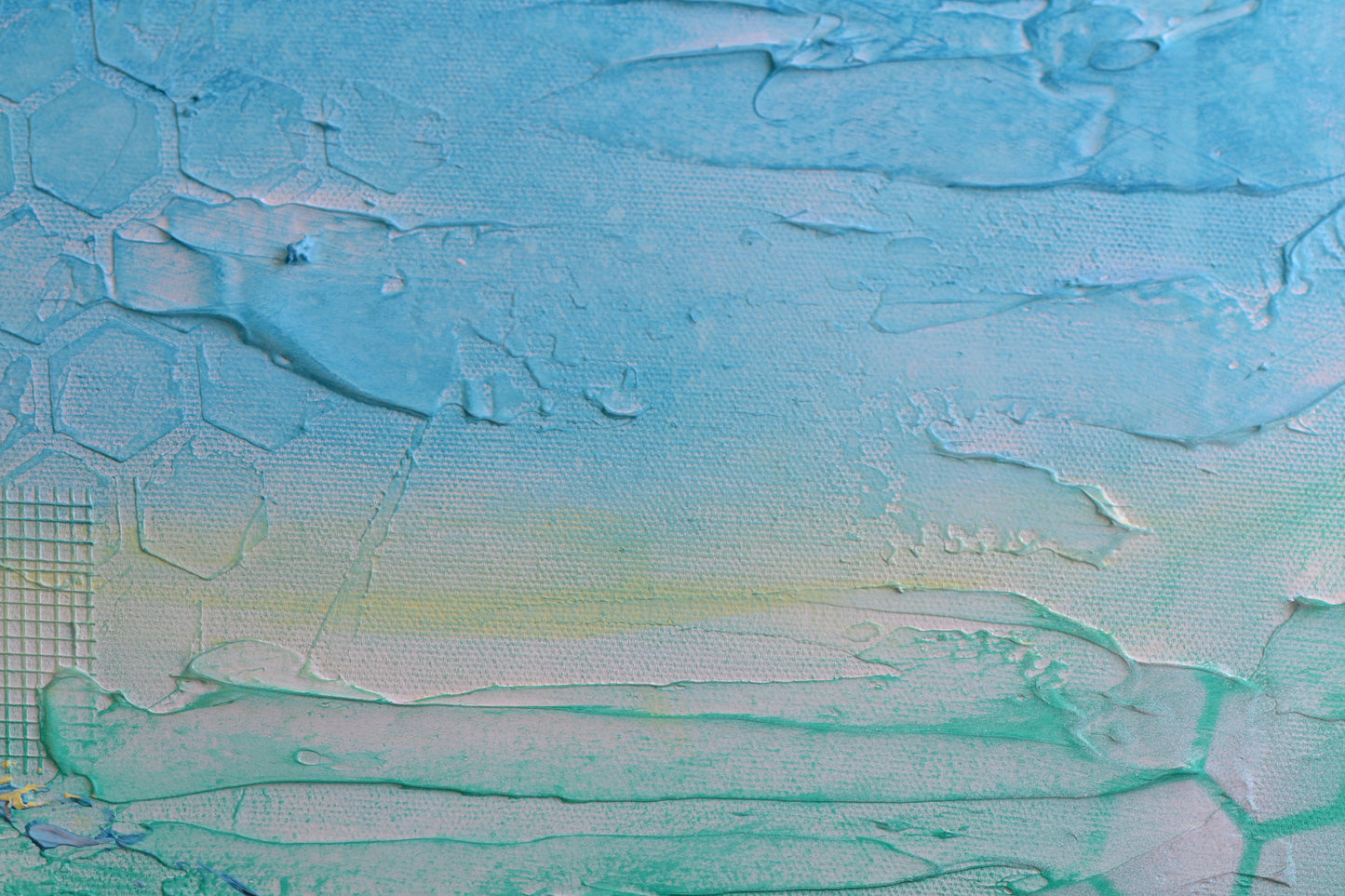 Toile abstraite ''Douceur réconfortante''