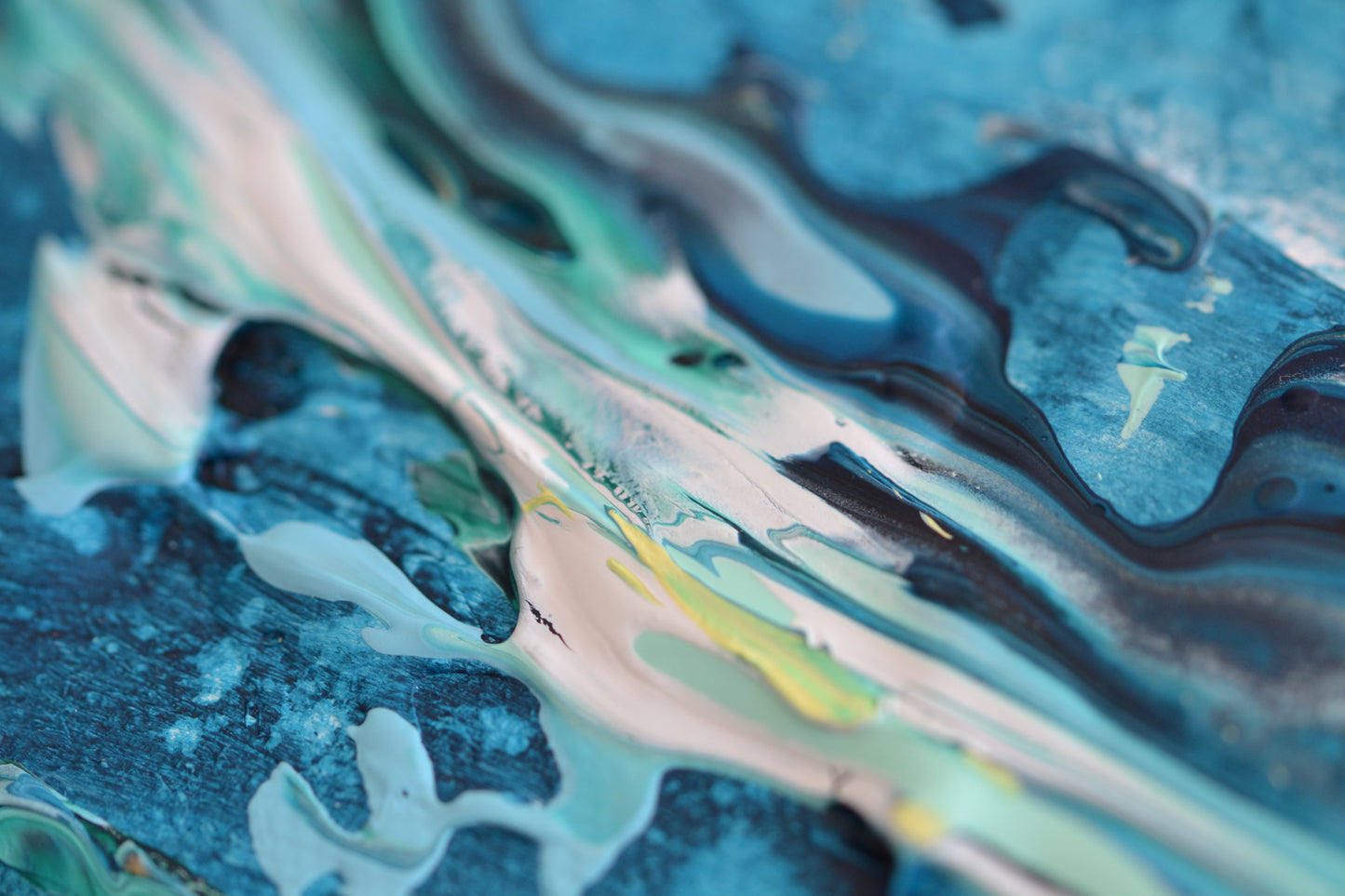 Toile abstraite ''Douceur réconfortante''