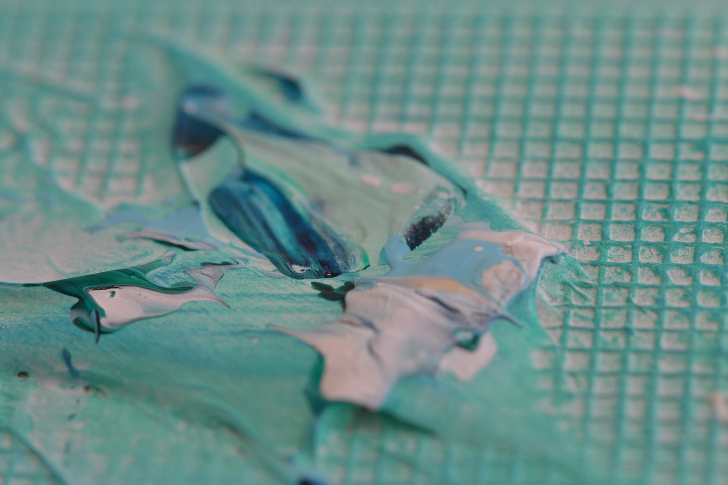 Toile abstraite ''Douceur réconfortante''