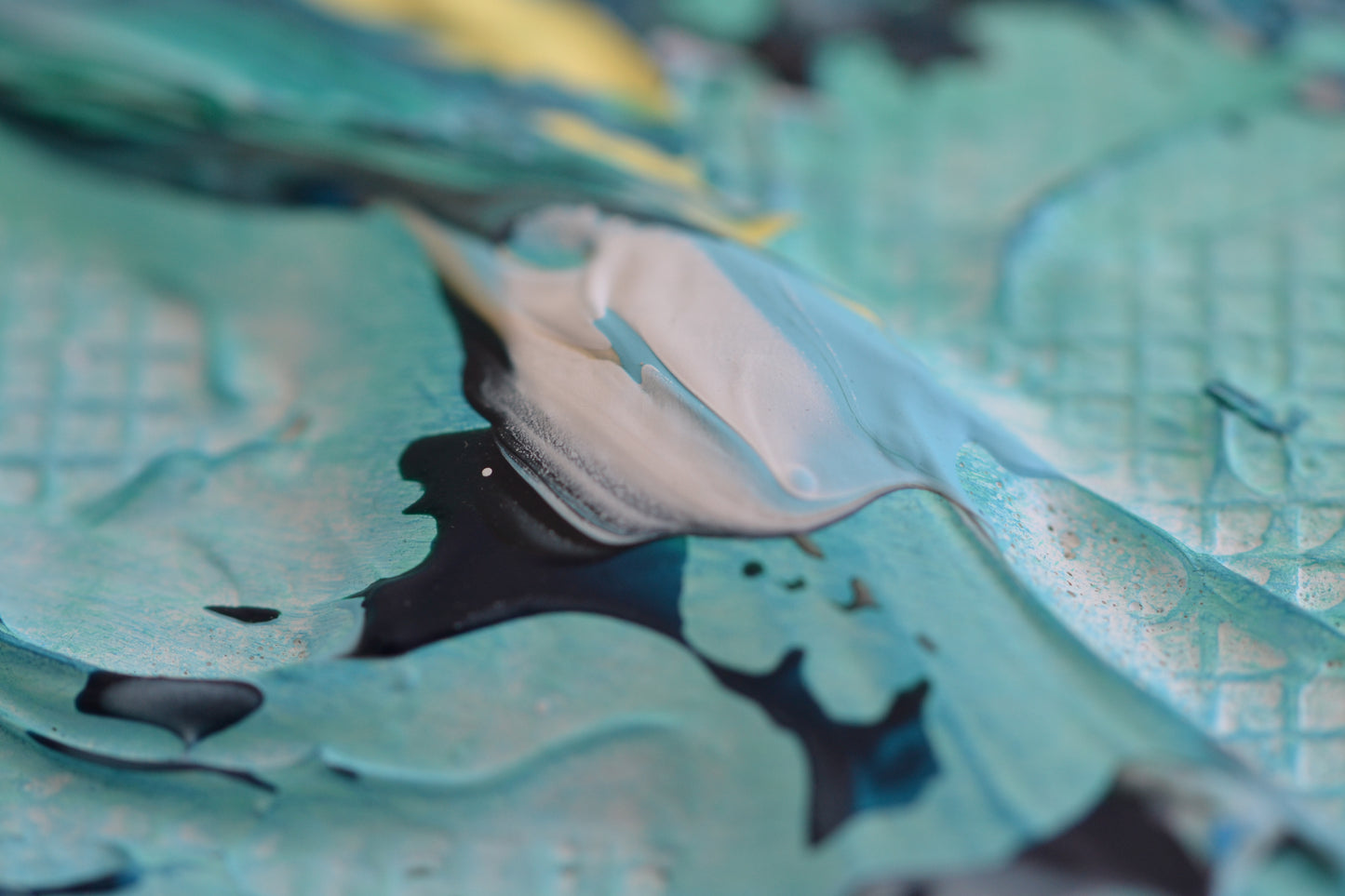 Toile abstraite ''Douceur réconfortante''