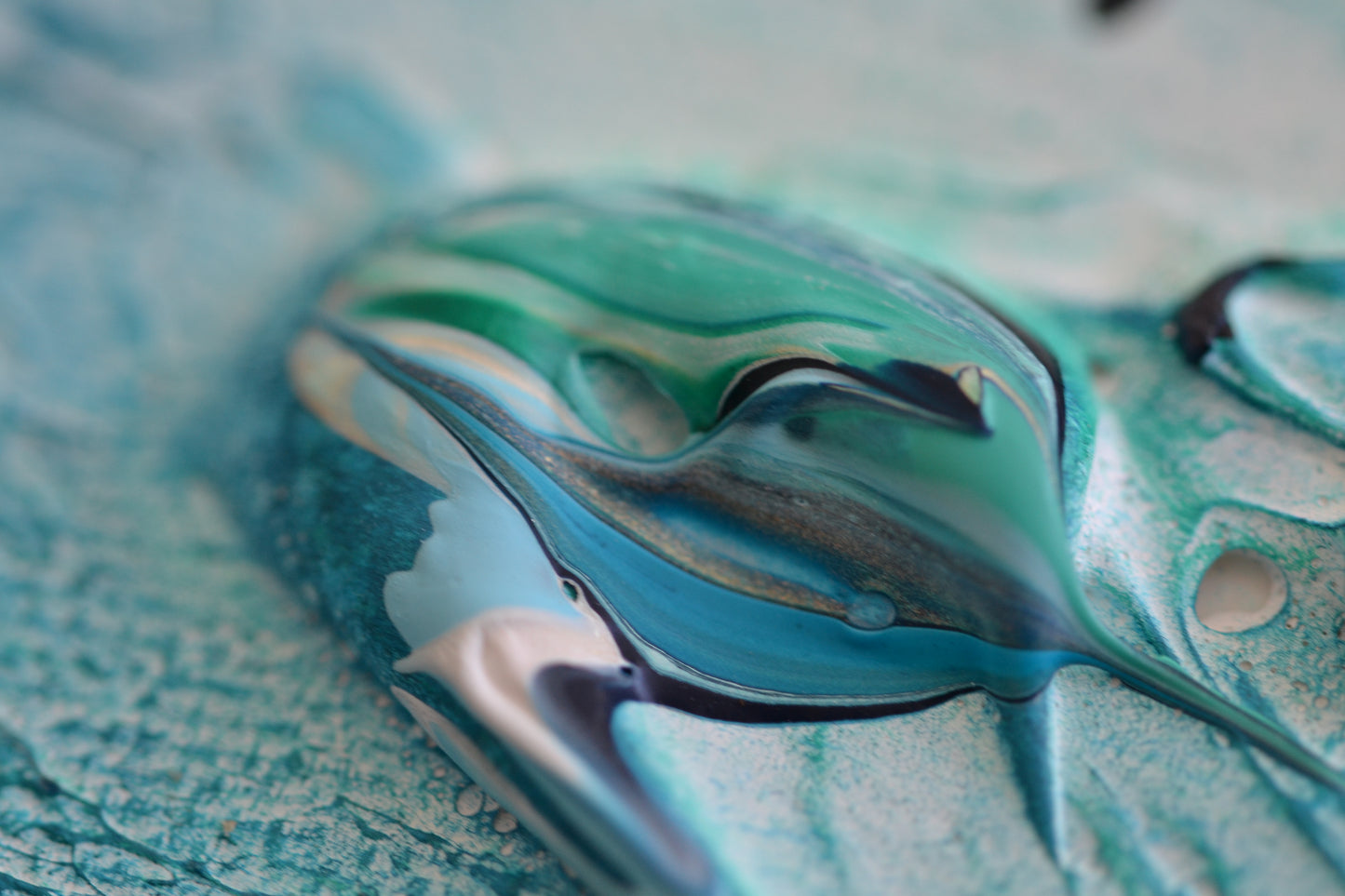 Toile abstraite ''Douceur réconfortante''