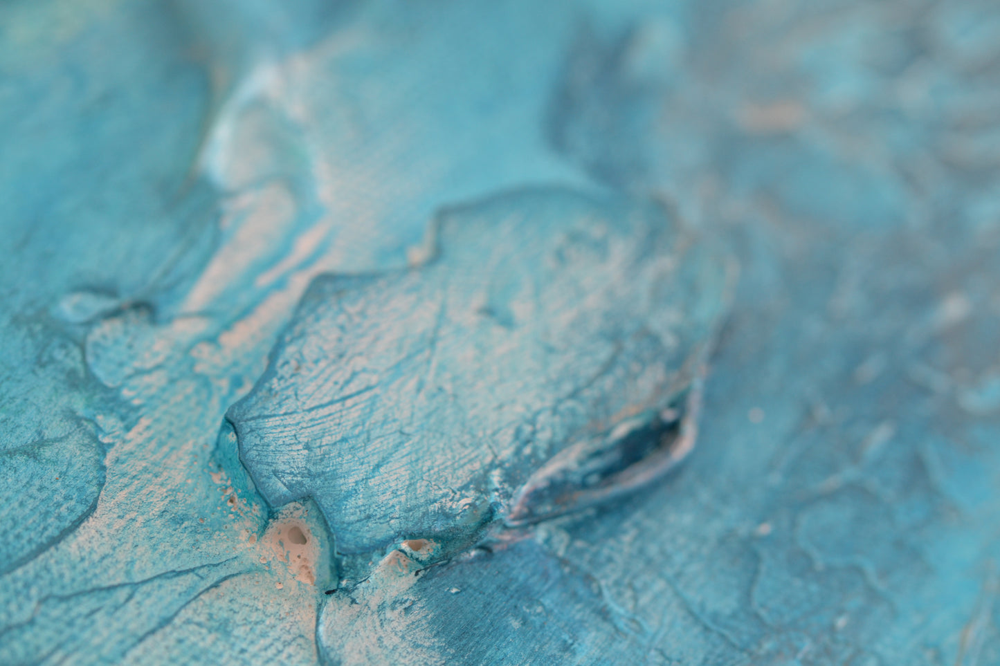 Toile abstraite ''Douceur réconfortante''