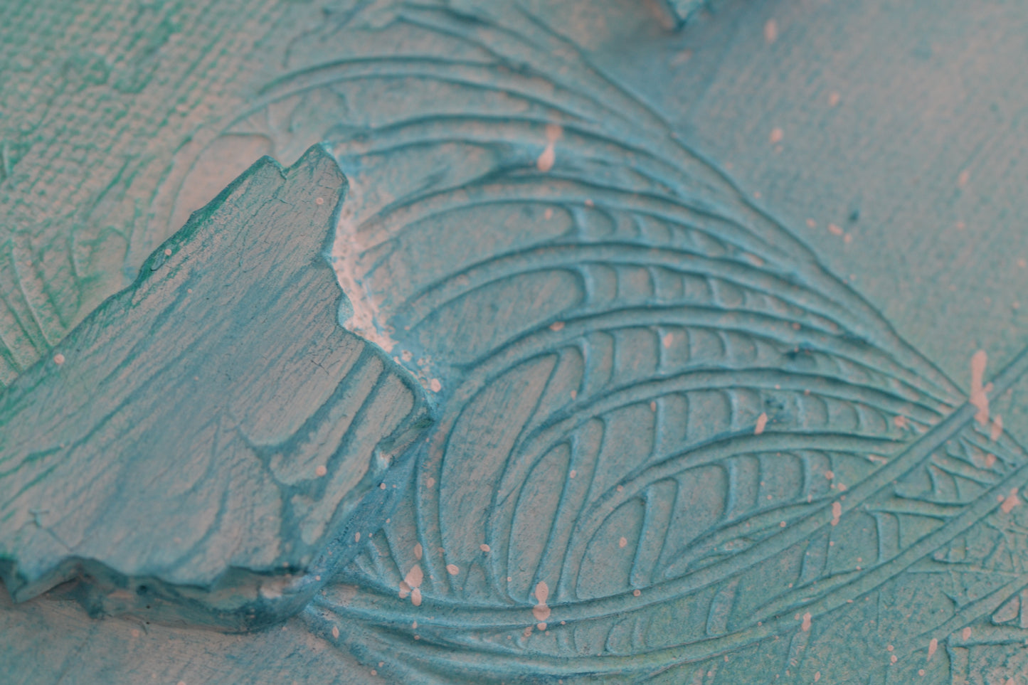 Toile abstraite ''Douceur réconfortante''