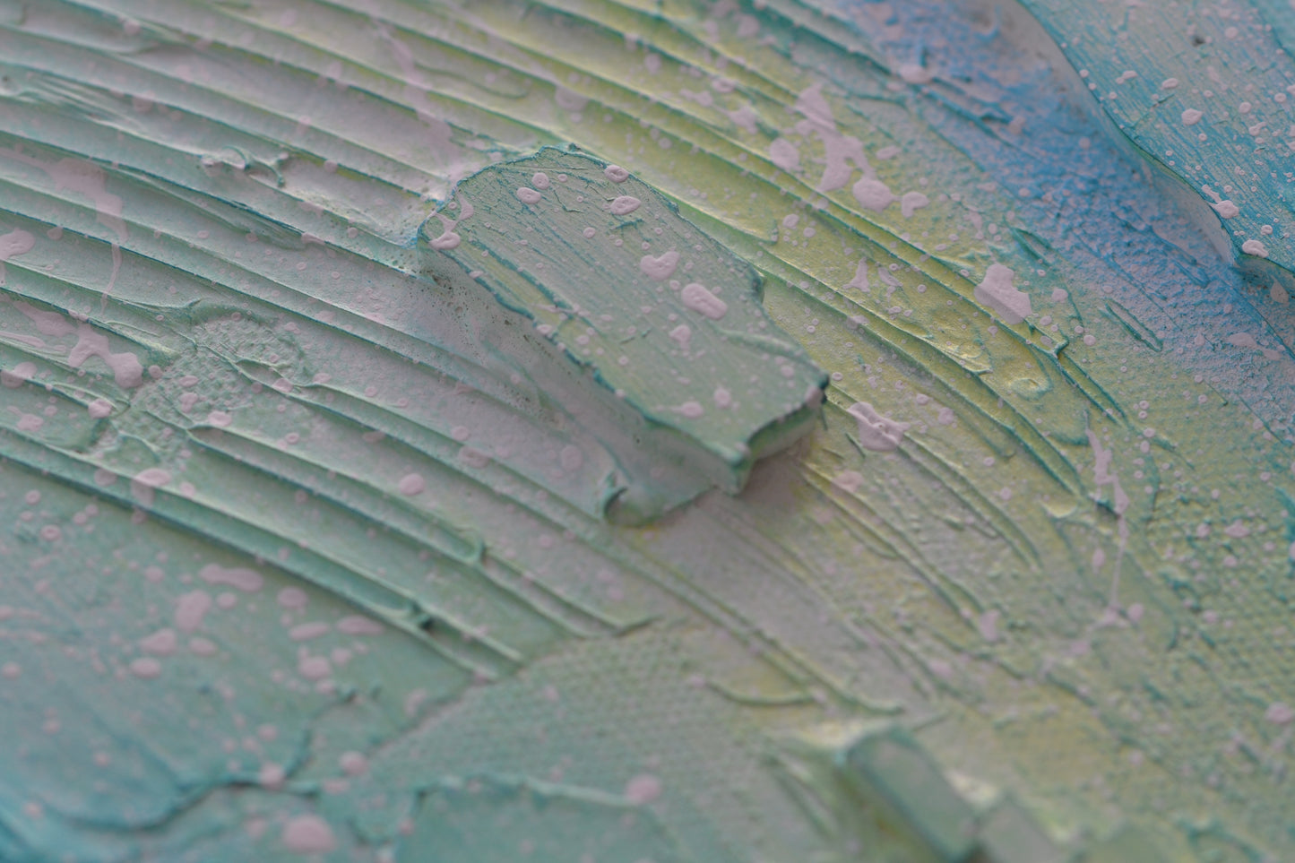 Toile abstraite ''Douceur réconfortante''