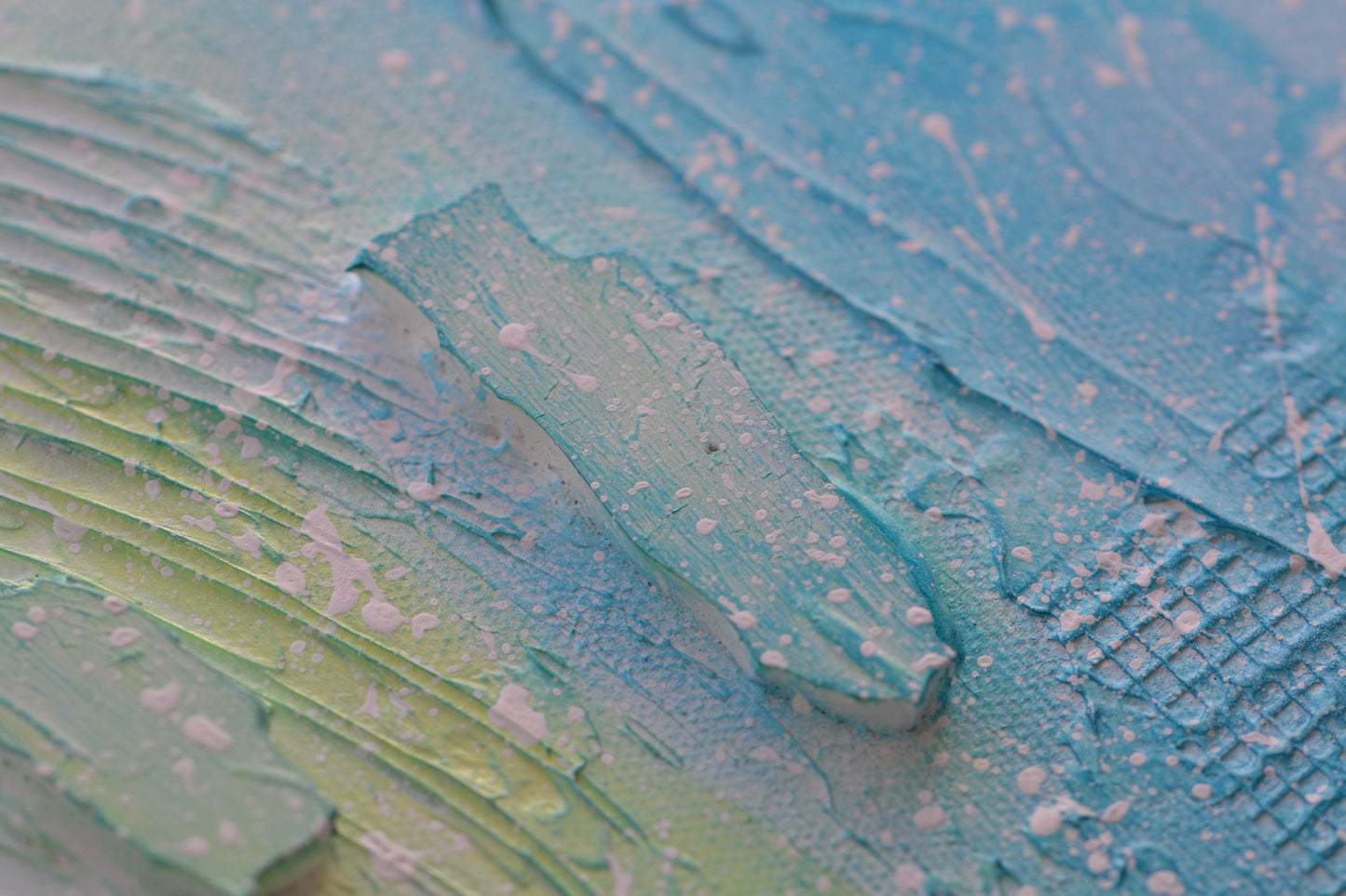 Toile abstraite ''Douceur réconfortante''