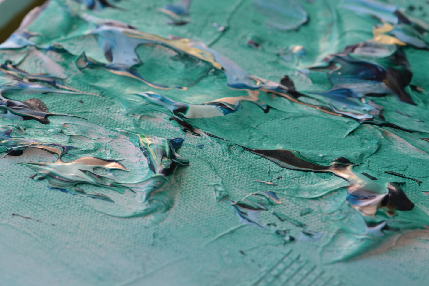 Toile abstraite ''Douceur réconfortante''