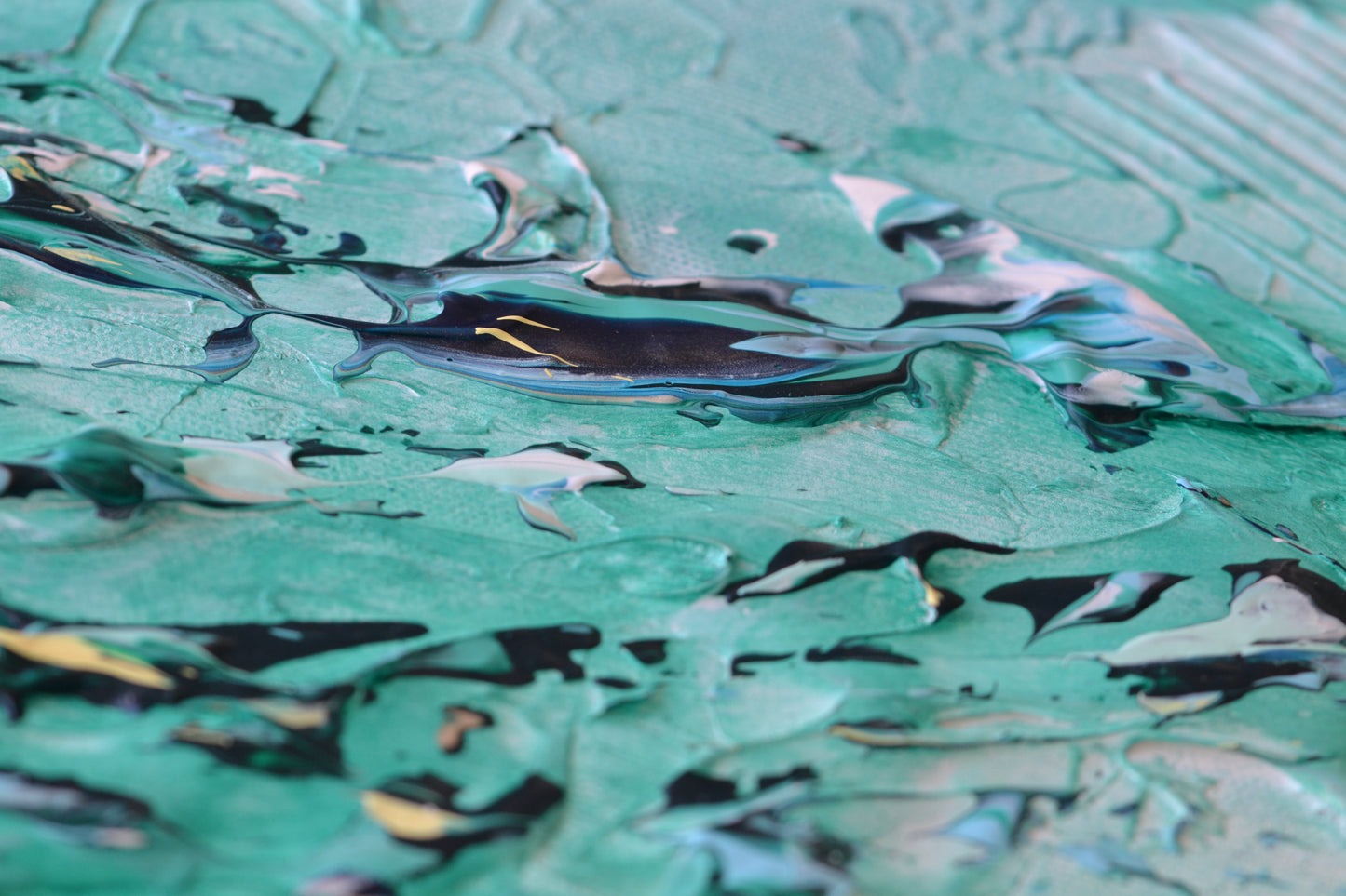 Toile abstraite ''Douceur réconfortante''