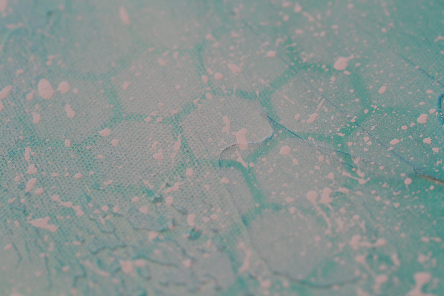 Toile abstraite ''Douceur réconfortante''