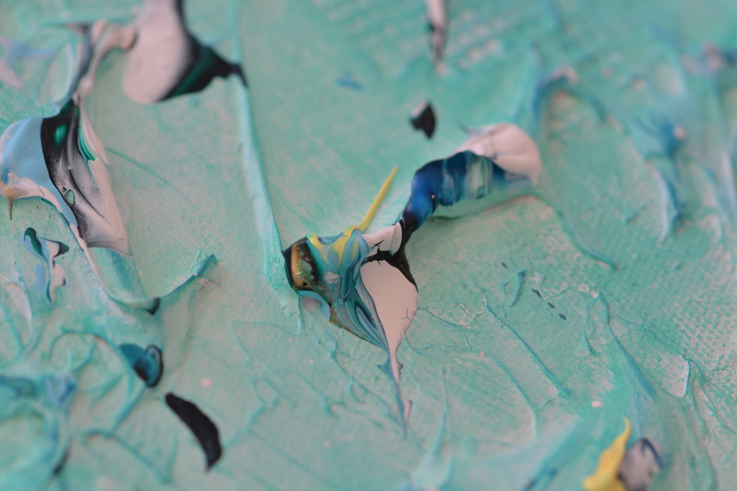 Toile abstraite ''Douceur réconfortante''