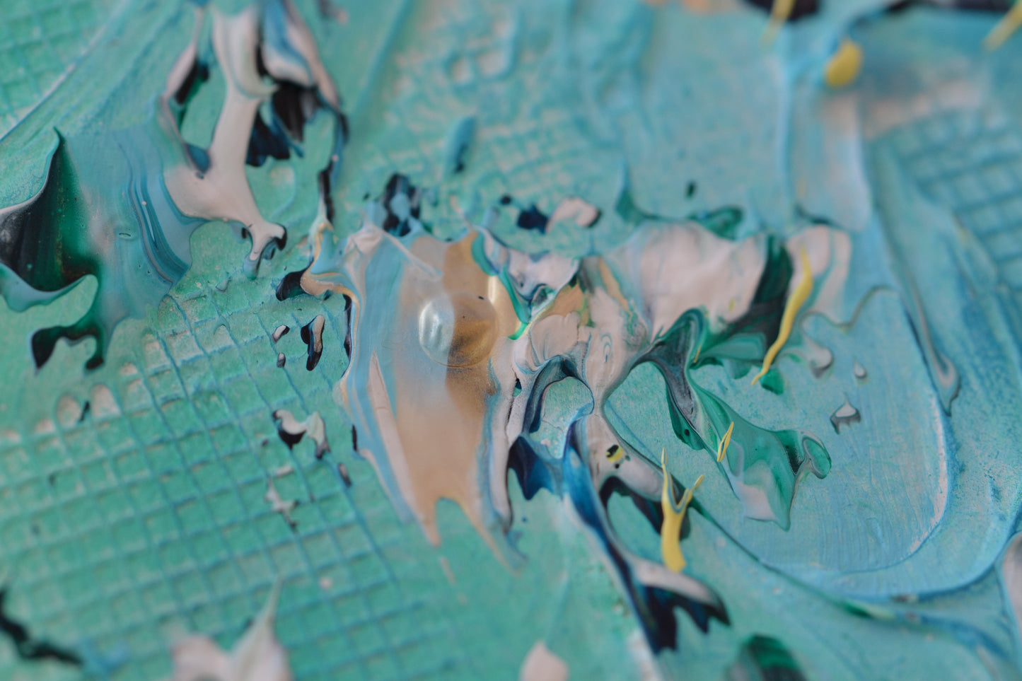 Toile abstraite ''Douceur réconfortante''