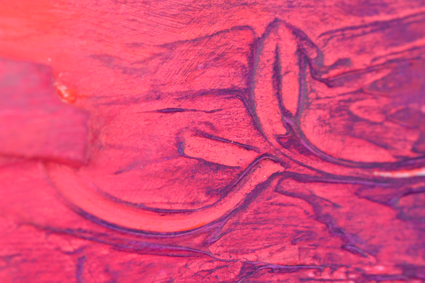 Toile abstraite ''La nébuleuse''